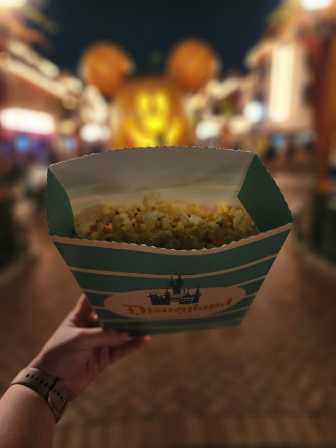 Popcorn at Disneyland: