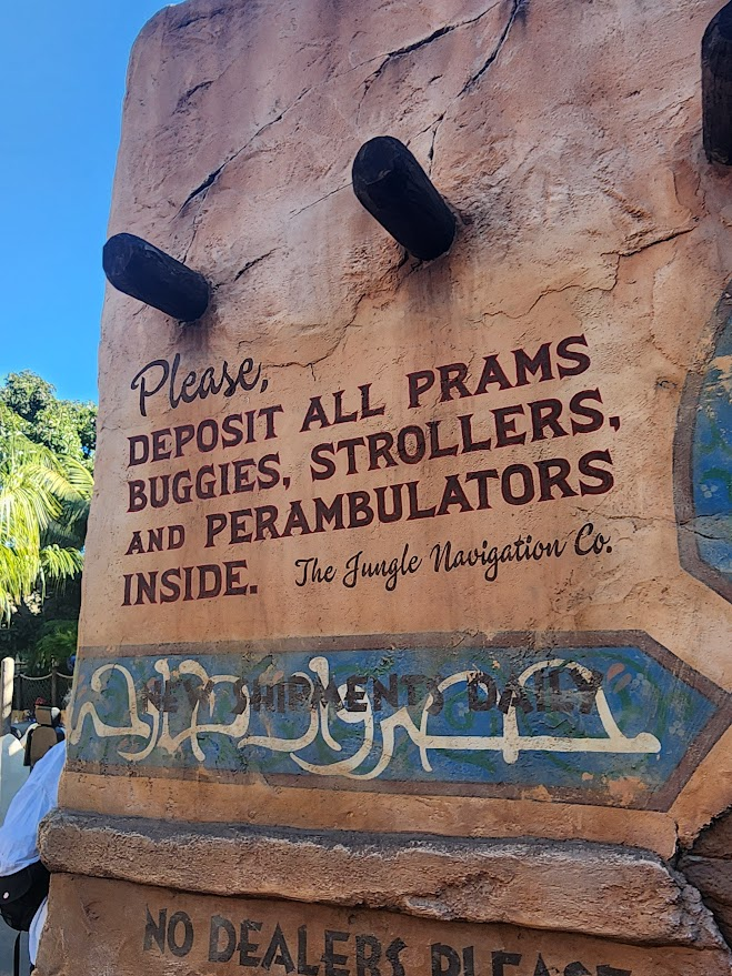 Stroller Parking at Disneyland:
