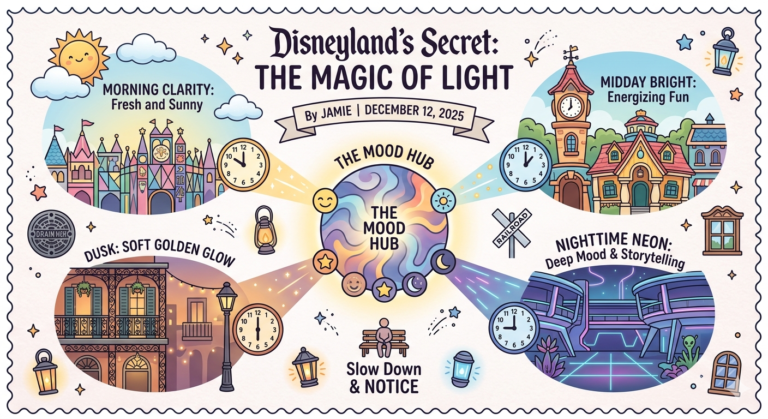 How Disneyland Uses Lighting to Change the Mood